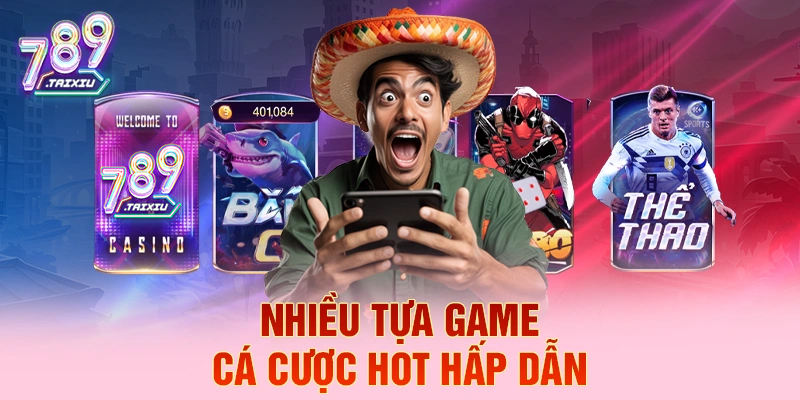 Tựa game cá cược hấp dẫn tại vic88